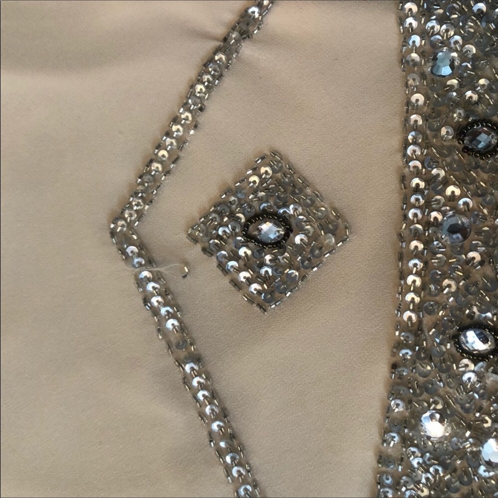 Unique Prom Vintage Beaded Dress - Picture 7 of 8